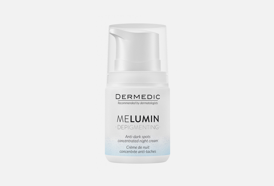 DERMEDIC Night Cream Concentrate Against Dark Spots Melumin