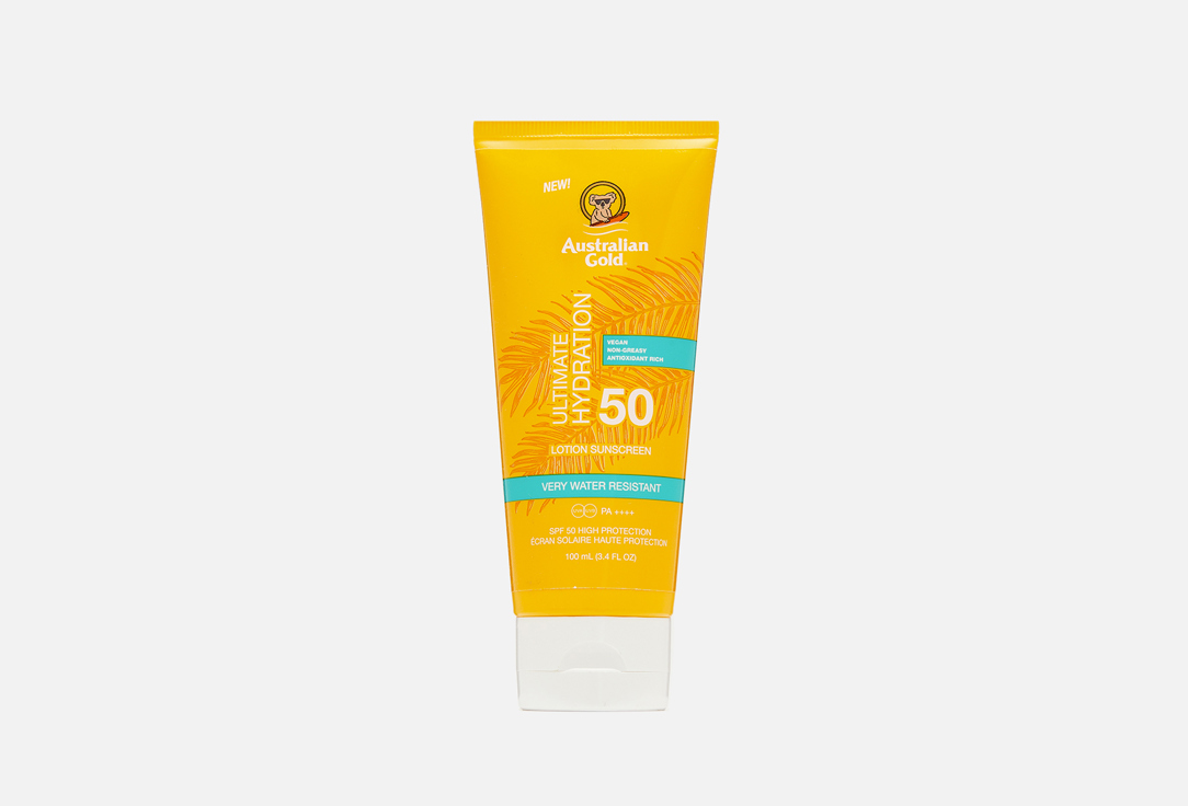 Australian Gold Hydrating sunscreen Lotion SPF50 Ultimate Hydration