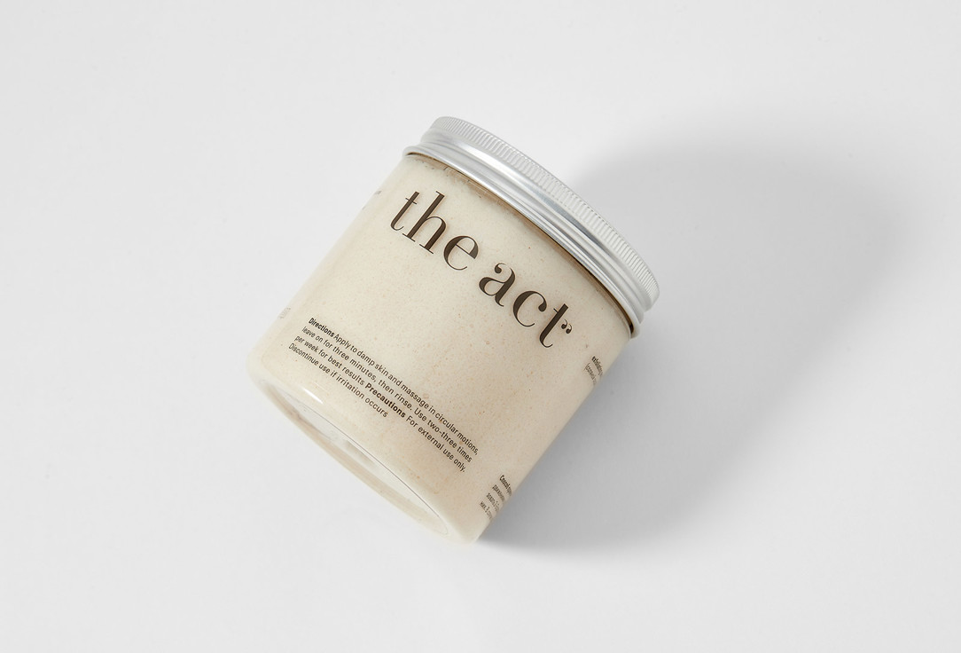 The Act Nourishing Body Scrub Exfoliating Sea Salt & Coco Body Balm