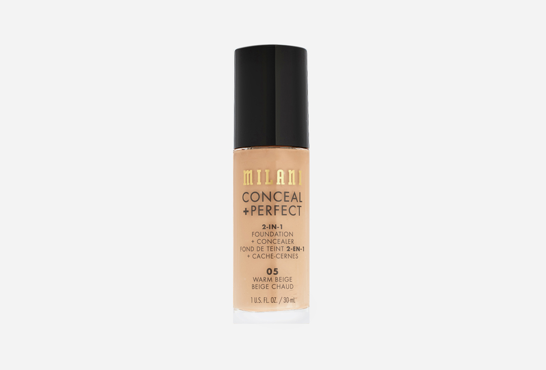 MILANI Foundation & Concealer 2-In-1 Conceal + Perfect