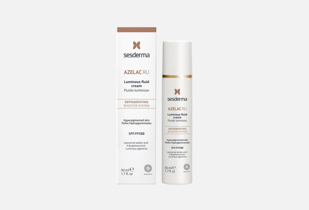 Sesderma depigmenting luminous face fluid cream SPF50 Azelac ru