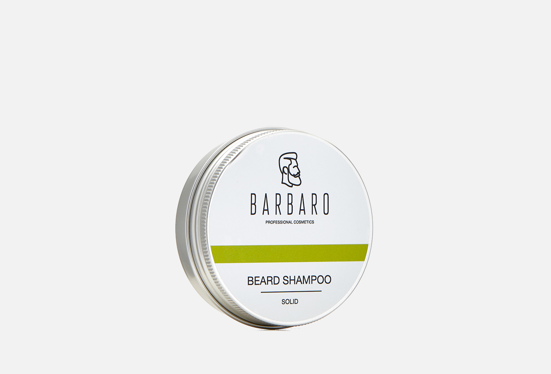 BARBARO Hair & Beard shampoo  Solid moisturizing