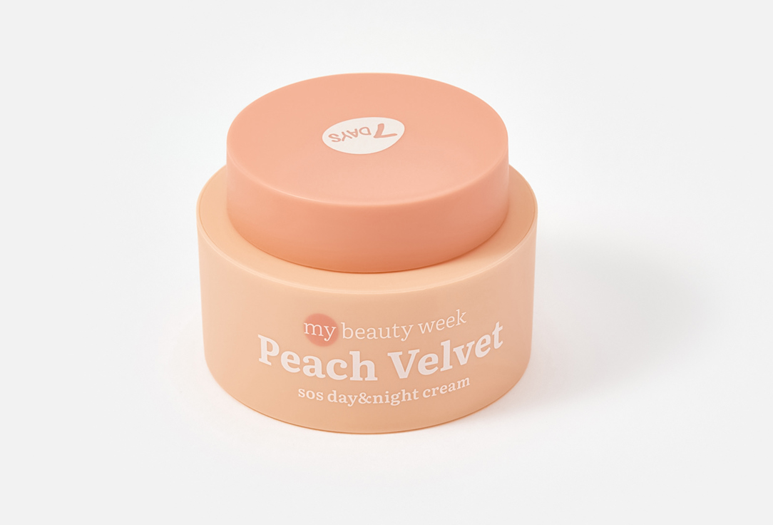 7DAYS Revitalizing Face Cream With Panthenol Peach Velvet