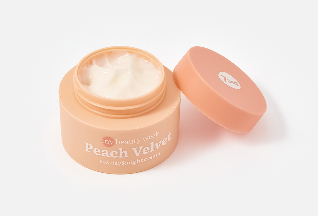 7DAYS Revitalizing Face Cream With Panthenol Peach Velvet