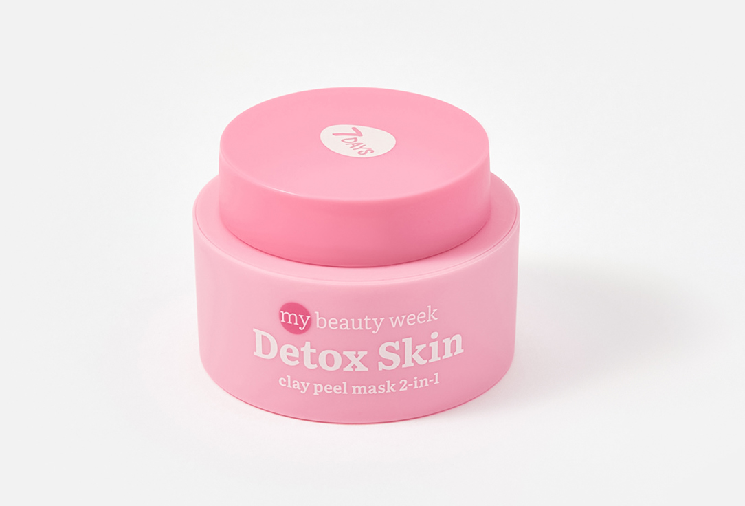 7DAYS Clay peeling Face mask 2-in-1 Detox Skin