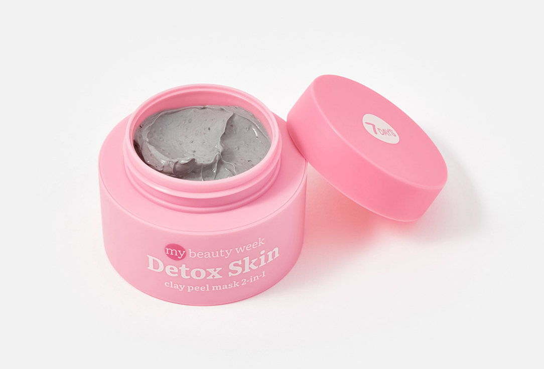 7DAYS Clay peeling Face mask 2-in-1 Detox Skin