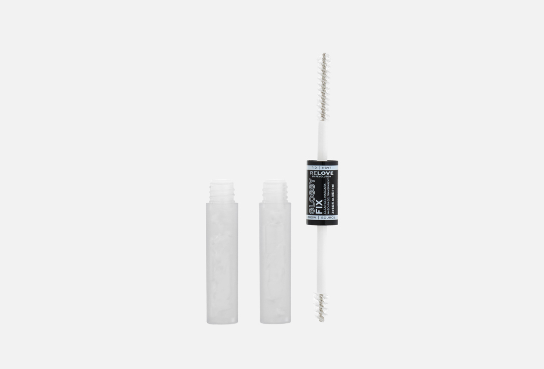RELOVE REVOLUTION 2 in 1 Eyebrows Gel and Mascara Glossy Fix