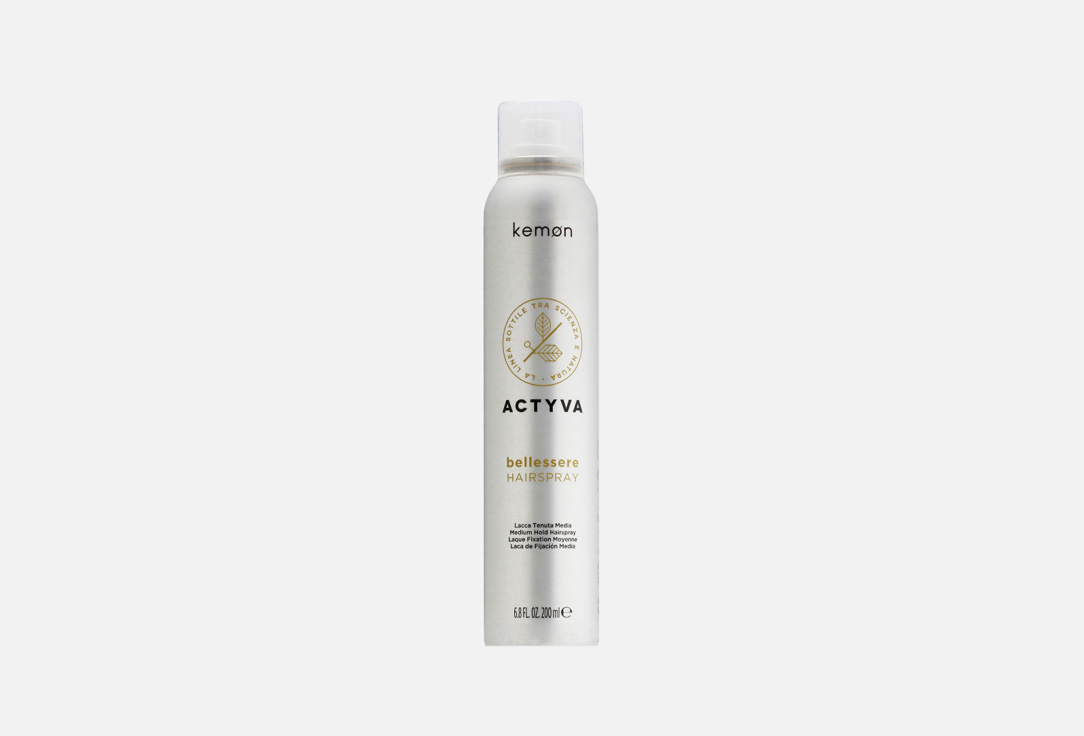 Kemon Quick-drying hair spray Actyva bellessere