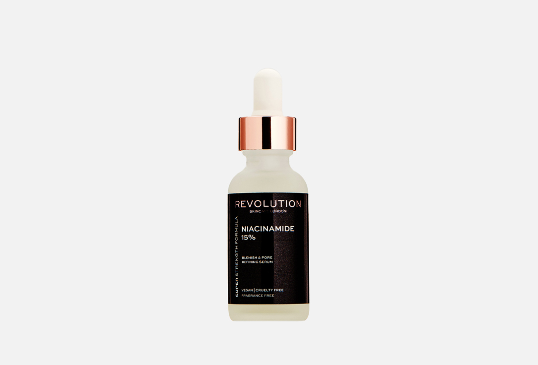 REVOLUTION SKINCARE Blemish & Pore Refining Serum 15% Niacinamide 