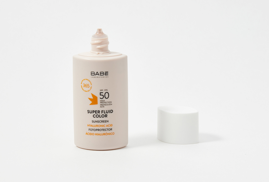 Laboratorios Babe Tinted Sunscreen SPF 50 Super Fluid Sunscreen 