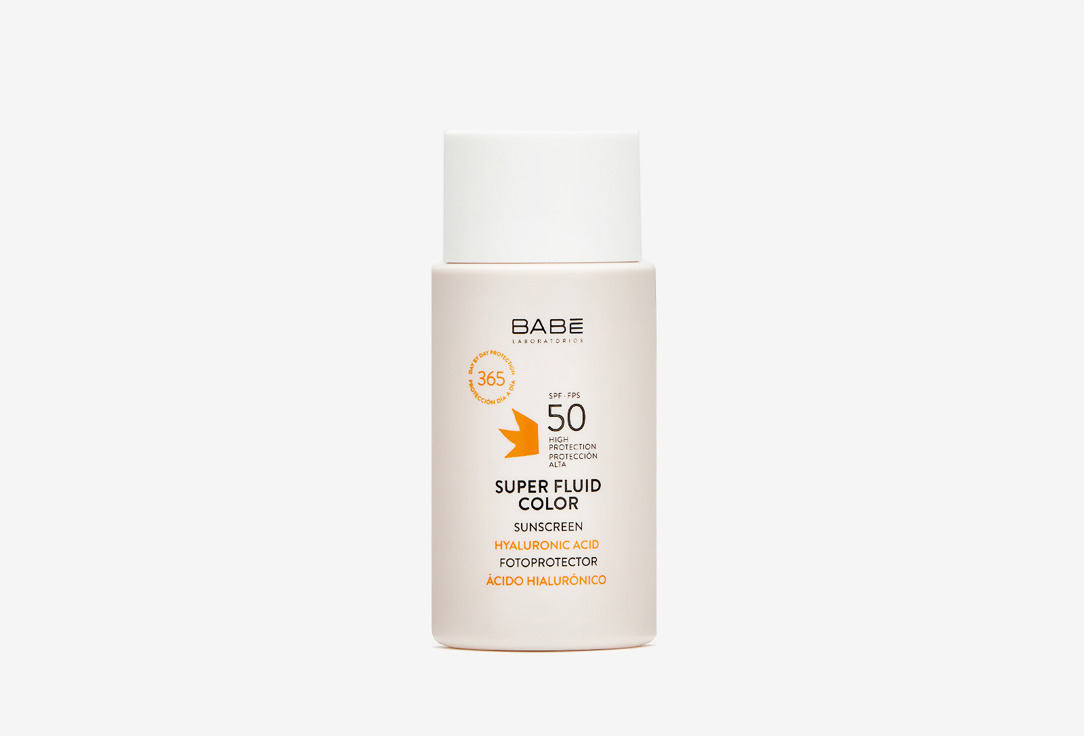 Laboratorios Babe Tinted Sunscreen SPF 50 Super Fluid Sunscreen 