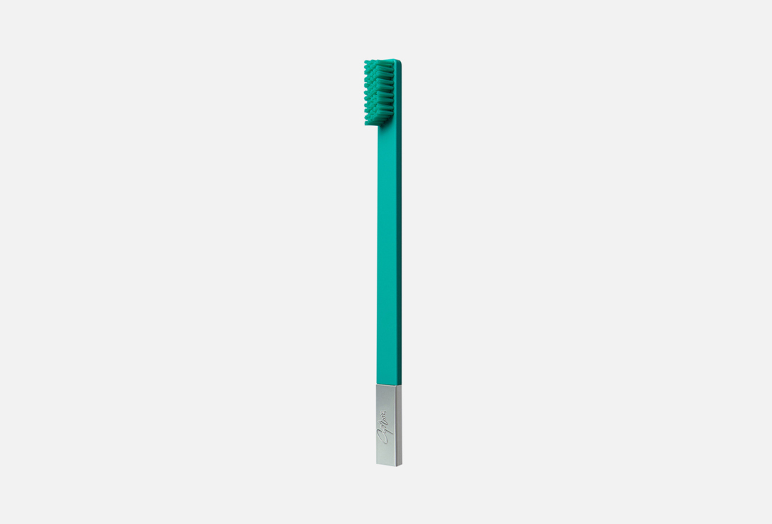 Apriori Medium Toothbrush Slim By Apriori Turquoise Blue