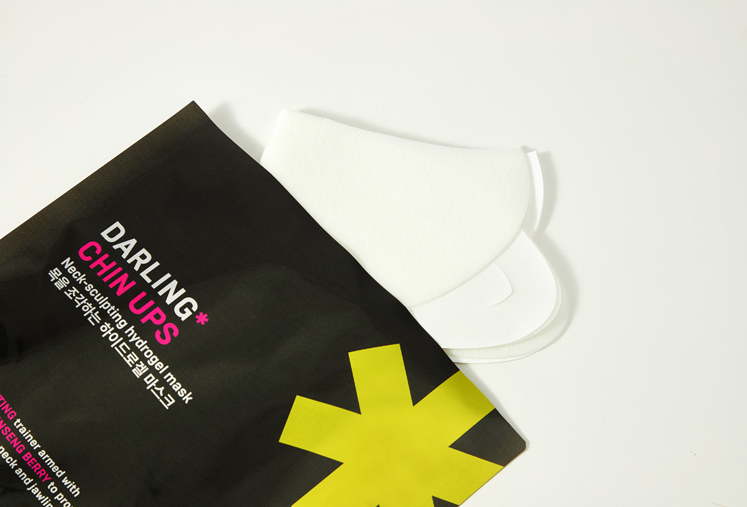 DARLING* Neck-sculpting hydrogel mask Chin ups