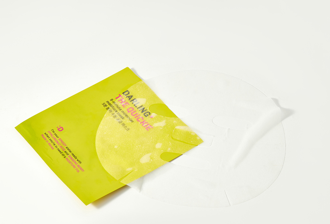 DARLING* Moisturizing face sheet mask The Quickie