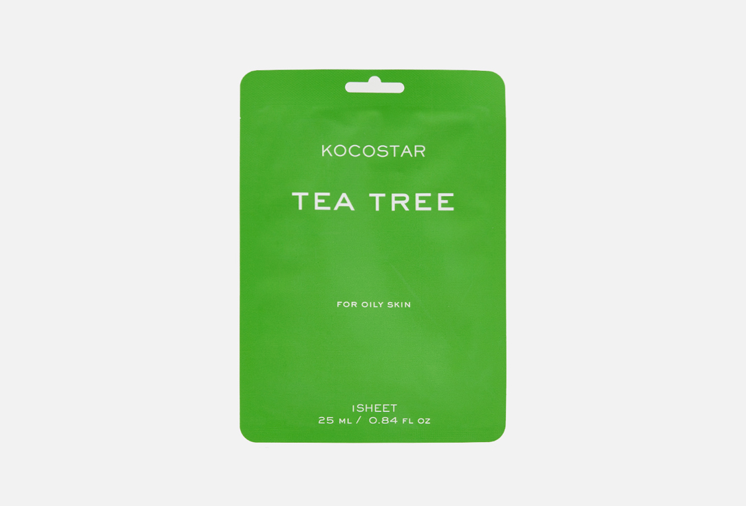 Kocostar Smoothing Face Sheet mask Tea Tree