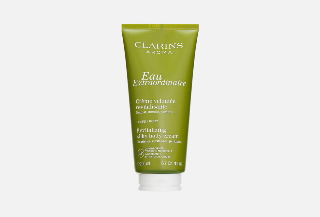 Clarins Revitalizing silky body cream Eau Extraordinaire