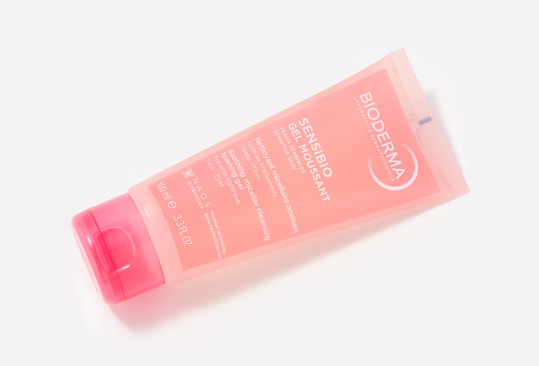 Bioderma Gentle micellar foaming gel cleanser Sensibio moussant