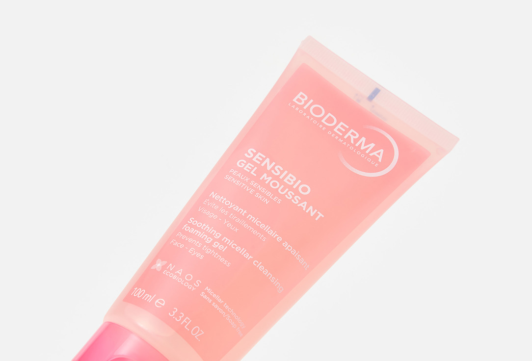 Bioderma Gentle micellar foaming gel cleanser Sensibio moussant