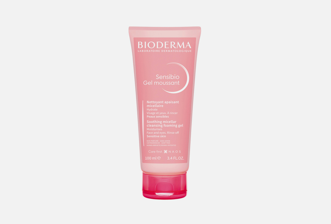 Bioderma Gentle micellar foaming gel cleanser Sensibio moussant 