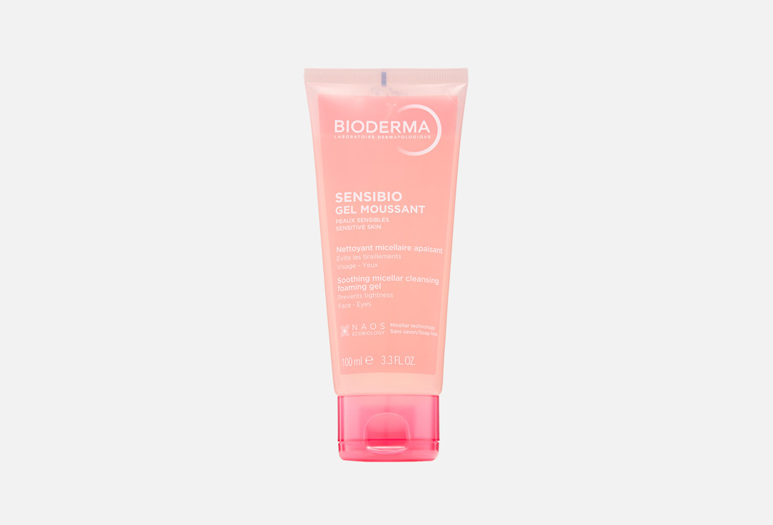 Bioderma Gentle micellar foaming gel cleanser Sensibio moussant