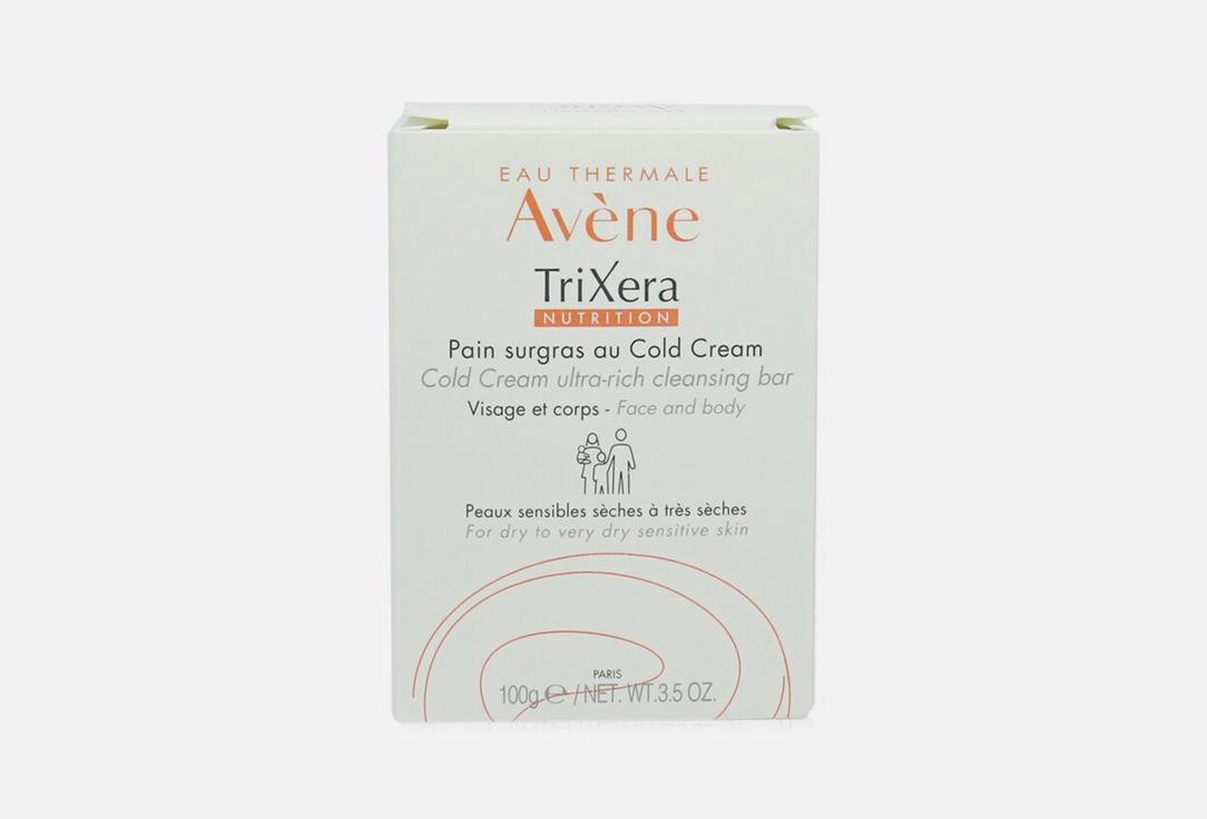 EAU THERMALE AVENE Nutrition soap Trixera 