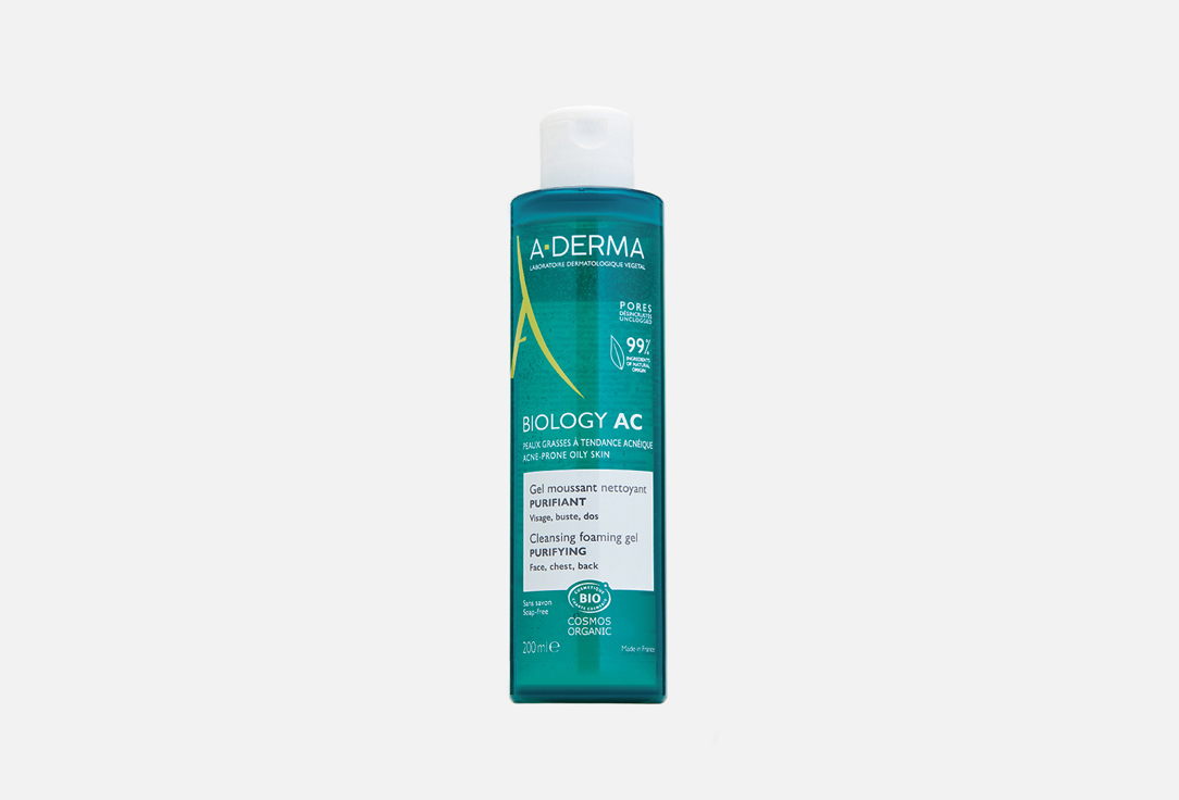 A-Derma Cleansing Gel Biology AC Foam Cleansing Gel