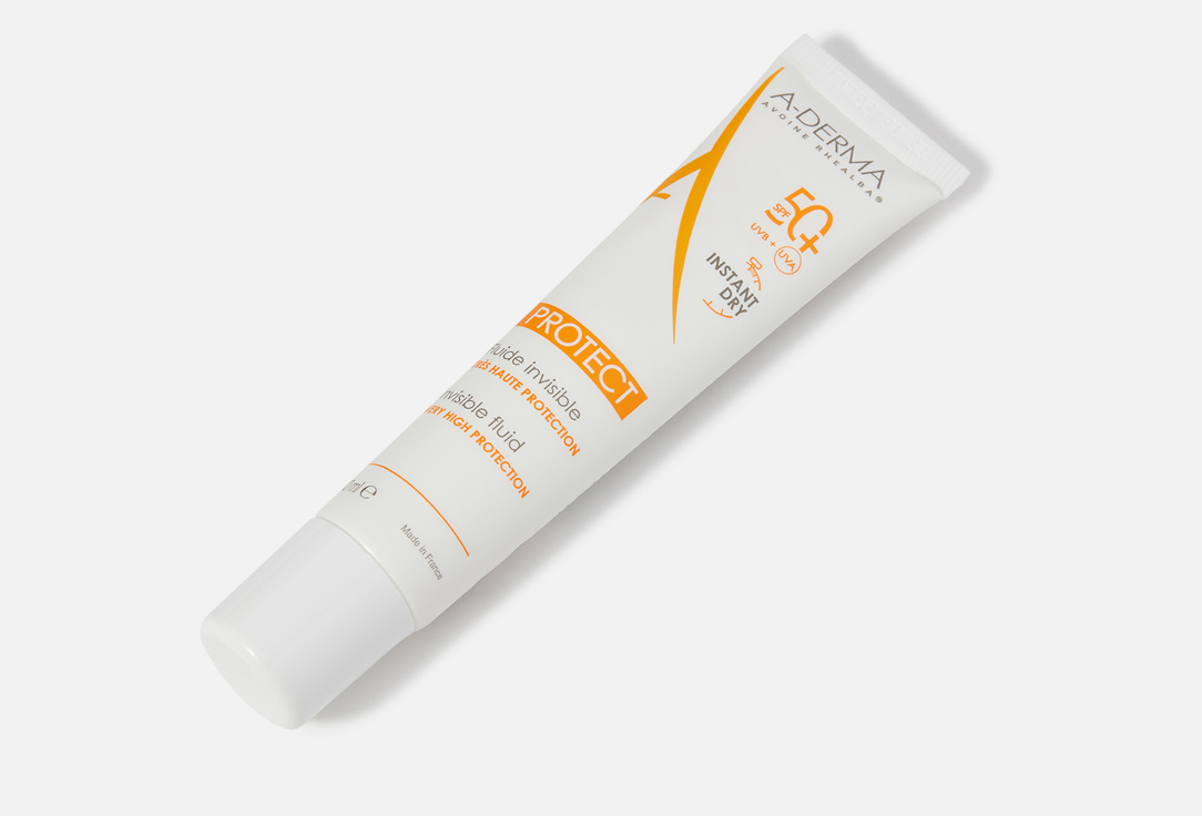 A-Derma Sunscreen fluid SPF50+ Protect Invisible Fluid