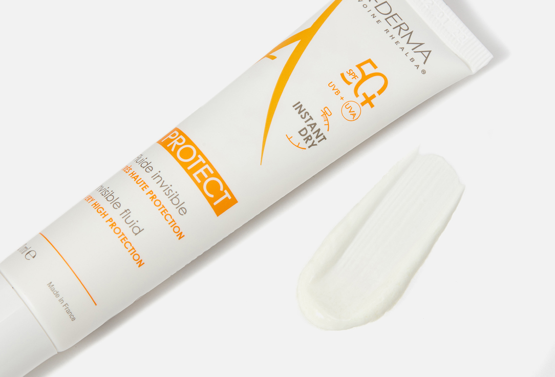 A-Derma Sunscreen fluid SPF50+ Protect Invisible Fluid