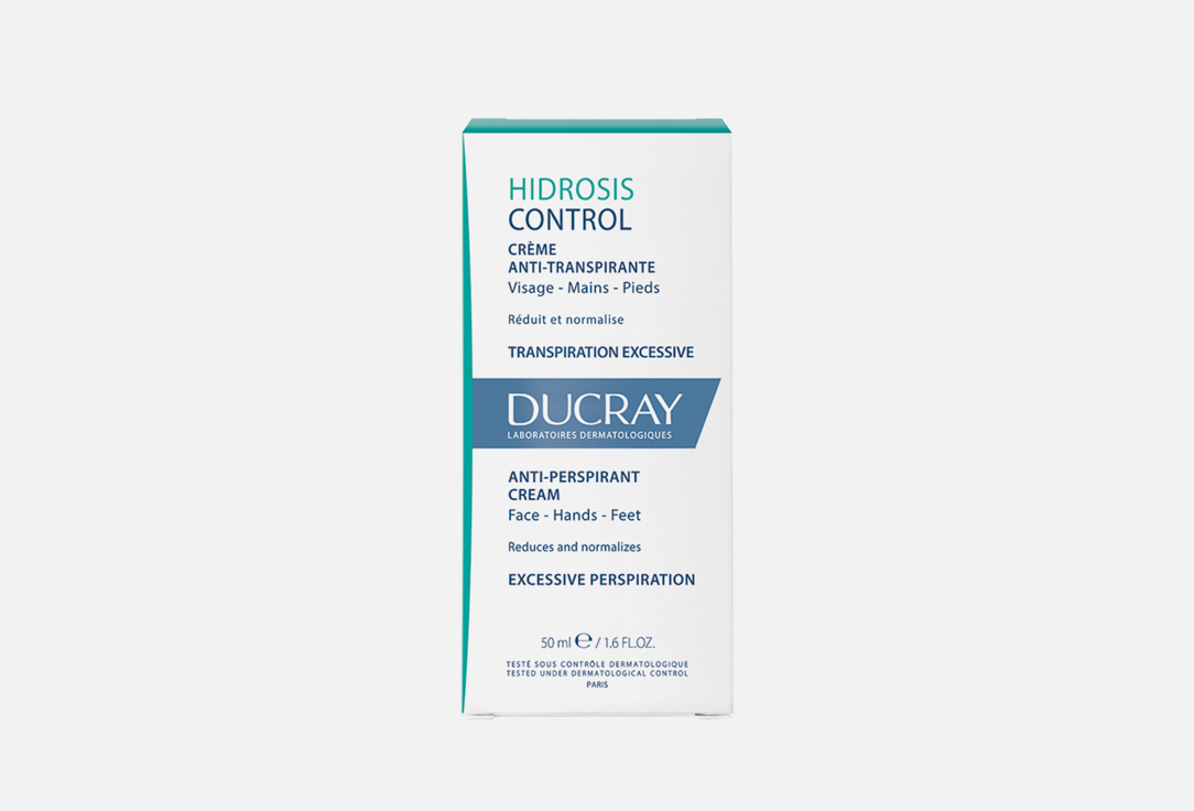 Ducray Deodorant-body cream Hidrosis Control