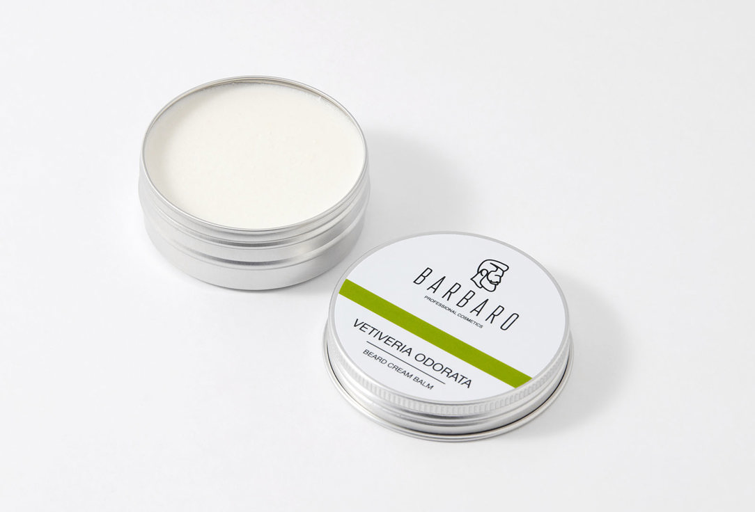 BARBARO Beard cream balm Vetiveria odorata