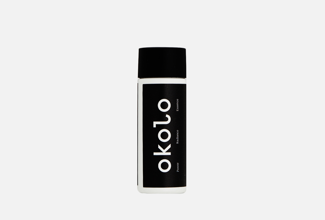 OKOLO Light daily exfoliator for fresh bouncy glow Power Radiance Essence