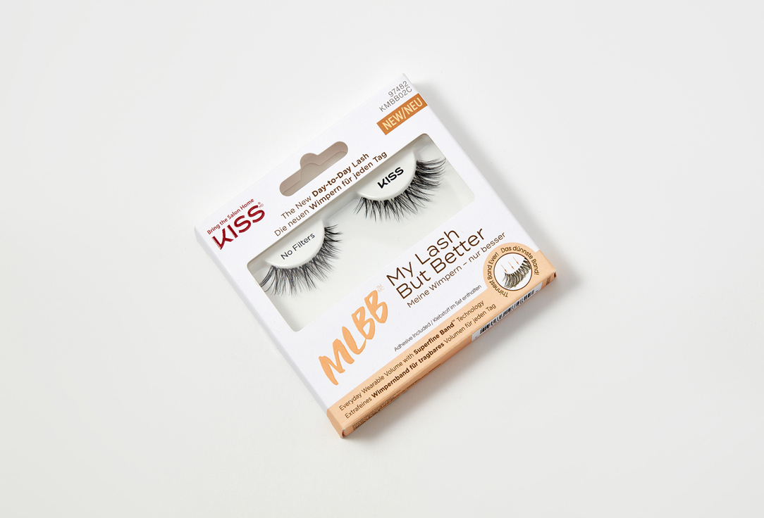 KISS NEW YORK Professional False eyelashes Beauty without filters