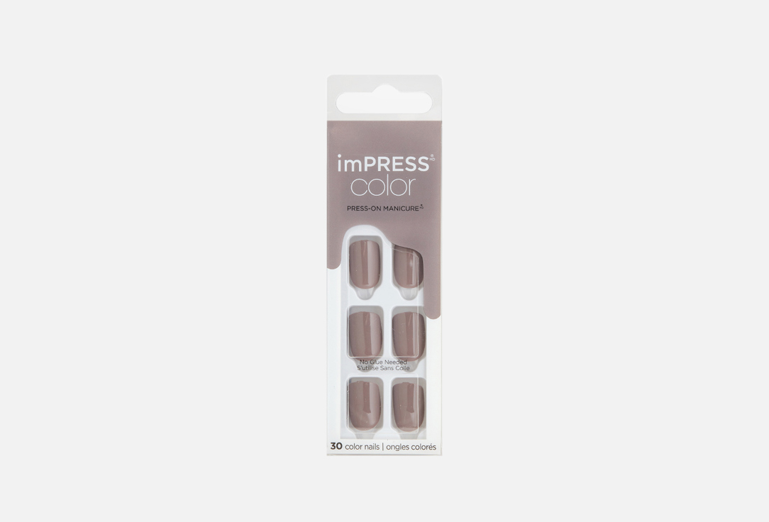 Impress Manicure Plain Taup  30 