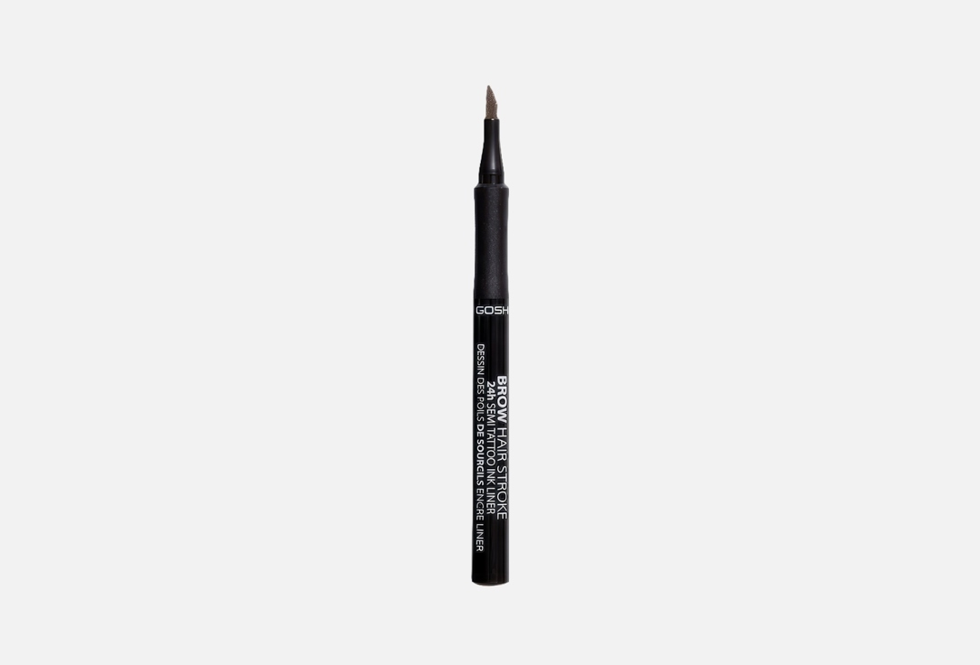 Gosh Semi Tattoo Ink Brow Liner BROW HAIR STROKE 24H