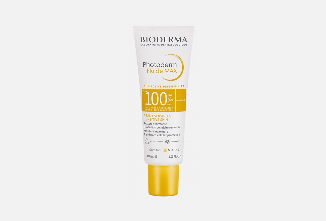 Bioderma Invisible Face & Body Sunscreen fluid SPF100 Photoderm max