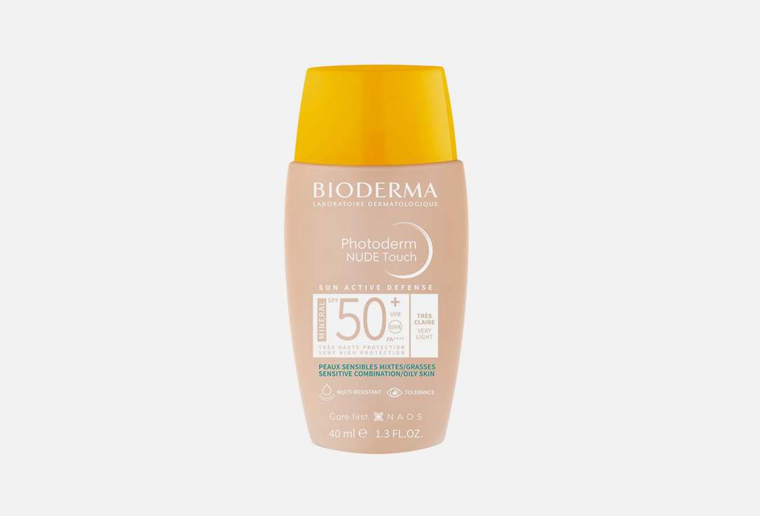 Bioderma Moisturizing  Aqua Fluid Sunscreen SPF50+ Photoderm