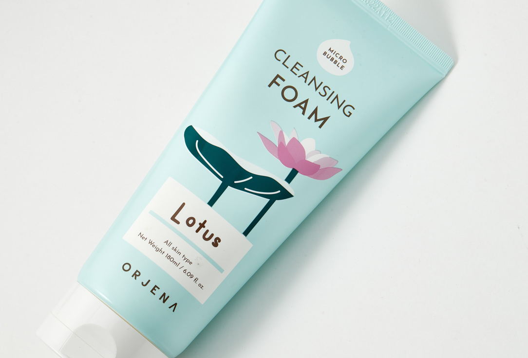 ORJENA Face Cleansing Foam Smile Day Lotus