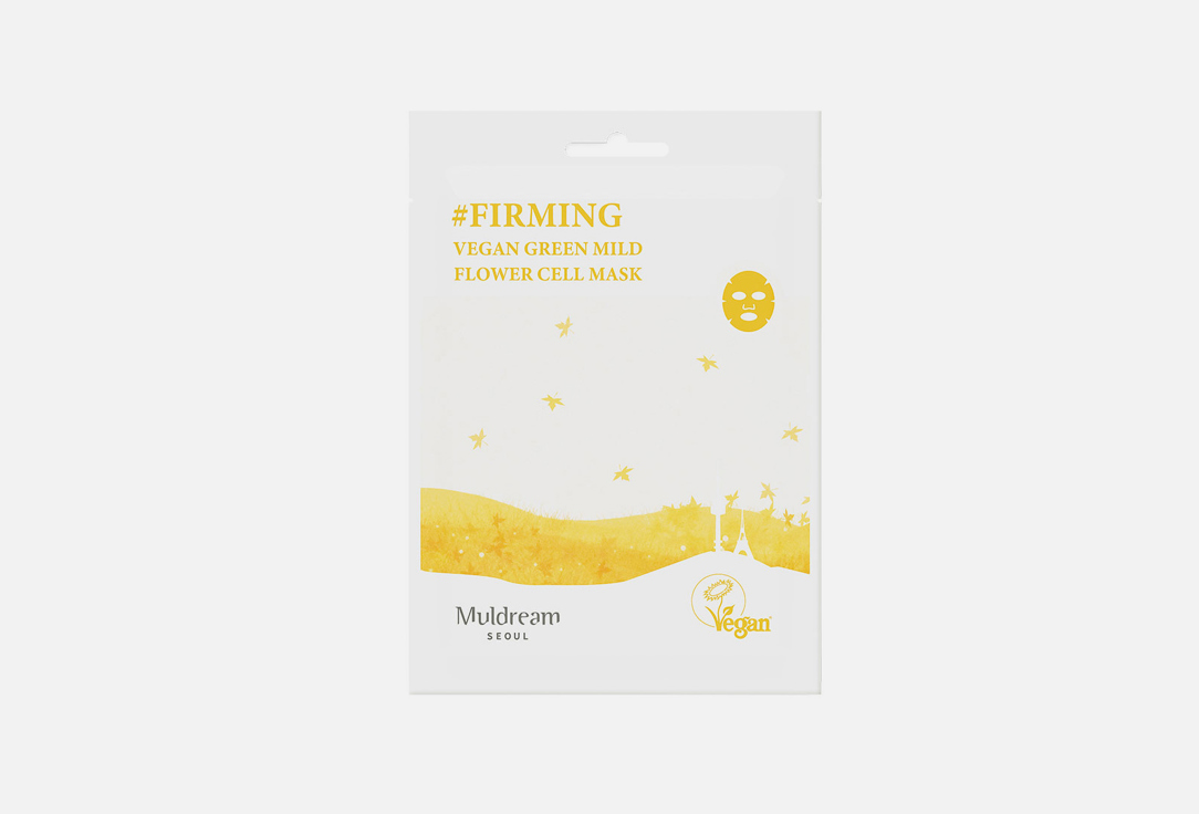 Muldream Firming Face Sheet Mask Flower Cell