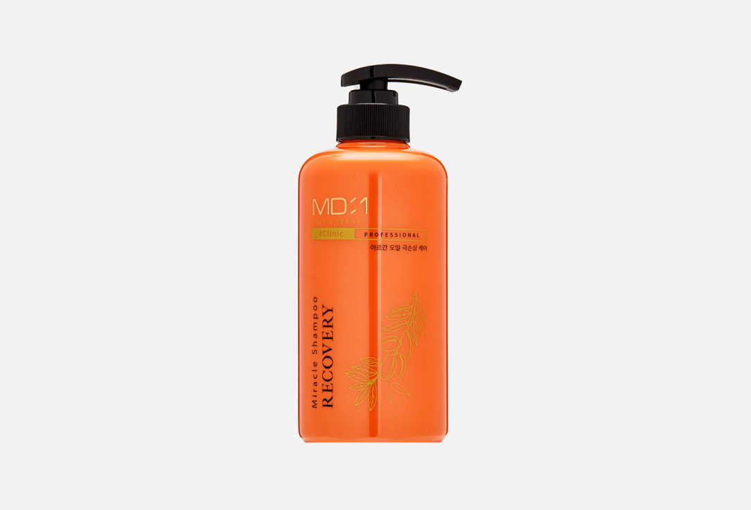 MD-1 Restoring hair shampoo with argan oil Miracle recovery