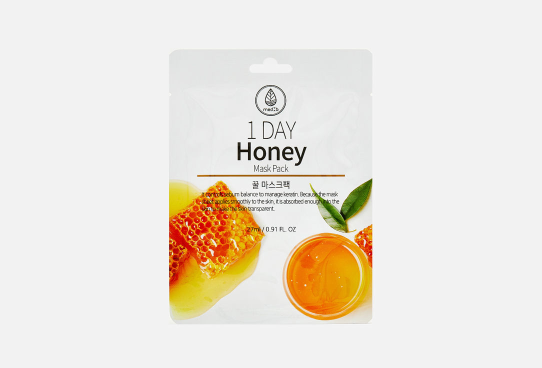 MEDB Face sheet mask 1 Day Honey