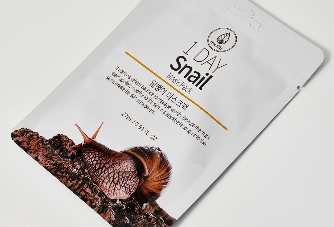 MEDB Face sheet mask 1 Day Snail