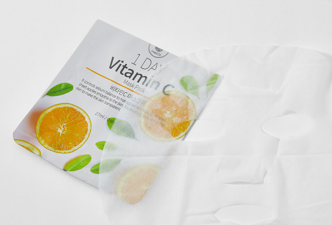 MEDB Face sheet mask 1 Day Vitamin C