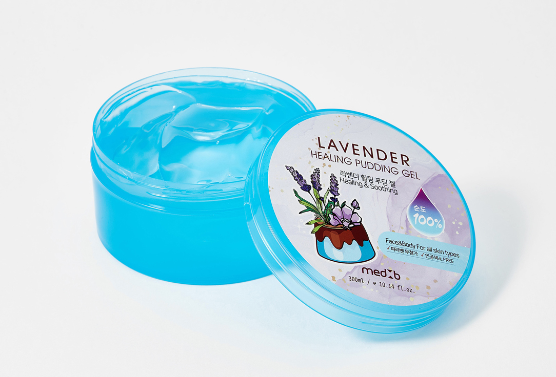 MEDB Body gel Lavender Healing Pudding