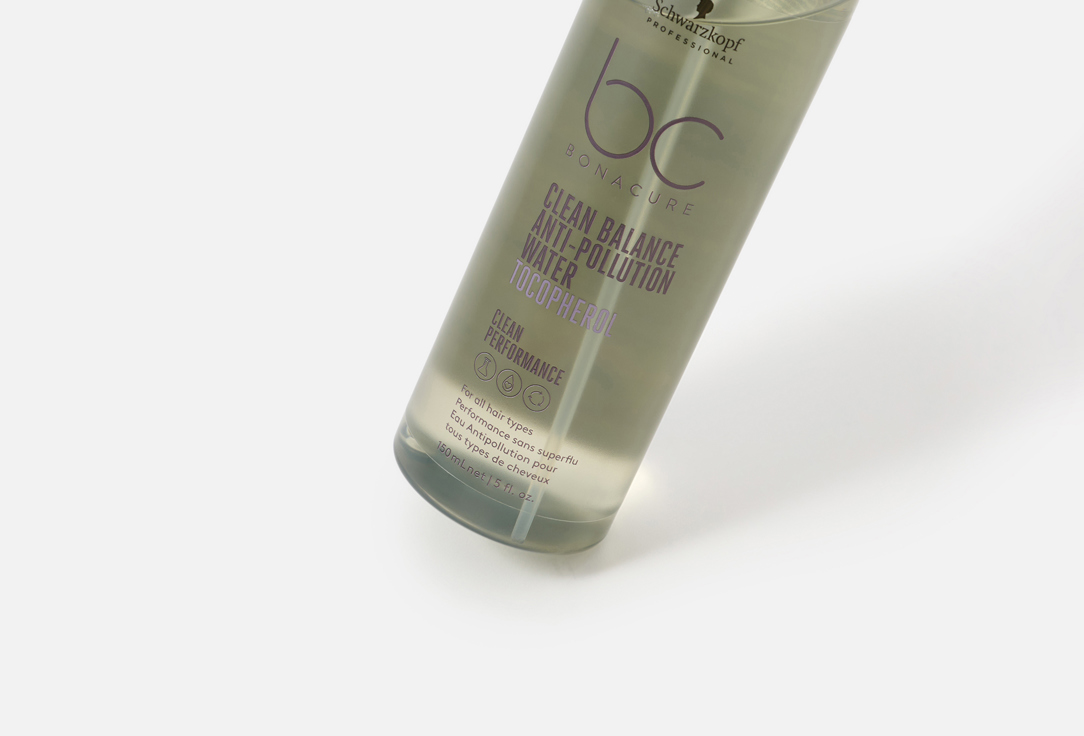 Schwarzkopf Professional Hair Anti-Pollution Water Bonacure Clean Balance