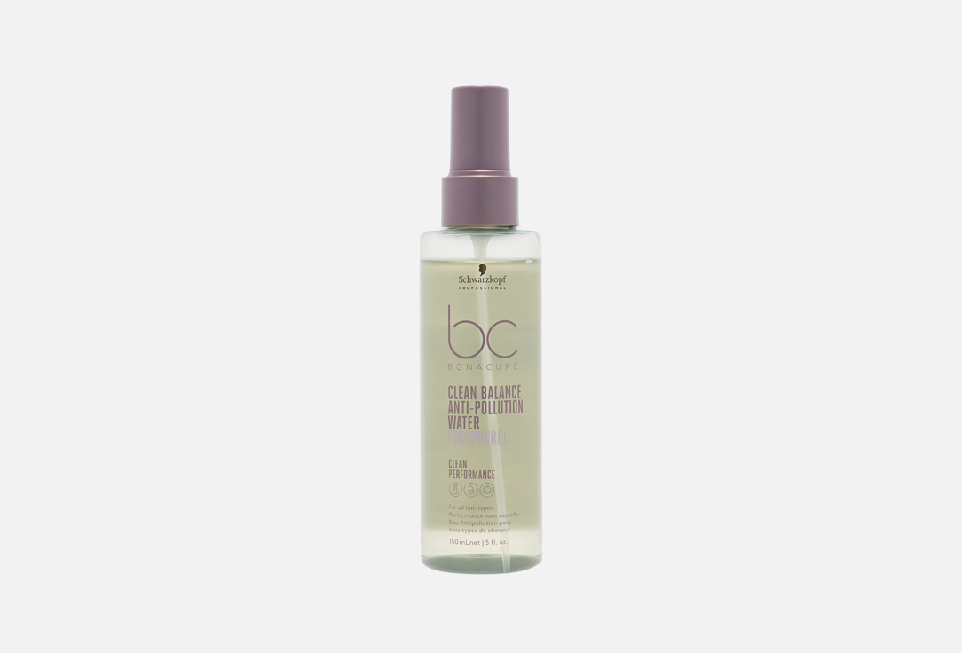 Schwarzkopf Professional Hair Anti-Pollution Water Bonacure Clean Balance