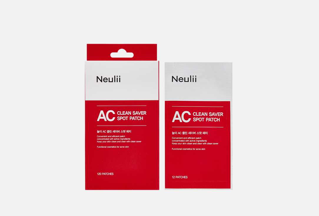 Neulii Spot Patches for Acne Prone Skin AC Clean Saver