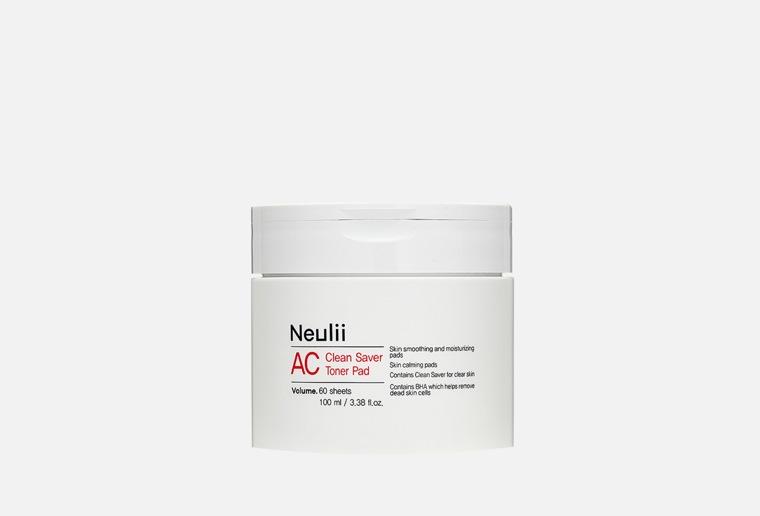 Neulii Face toner pads AC Clean Saver