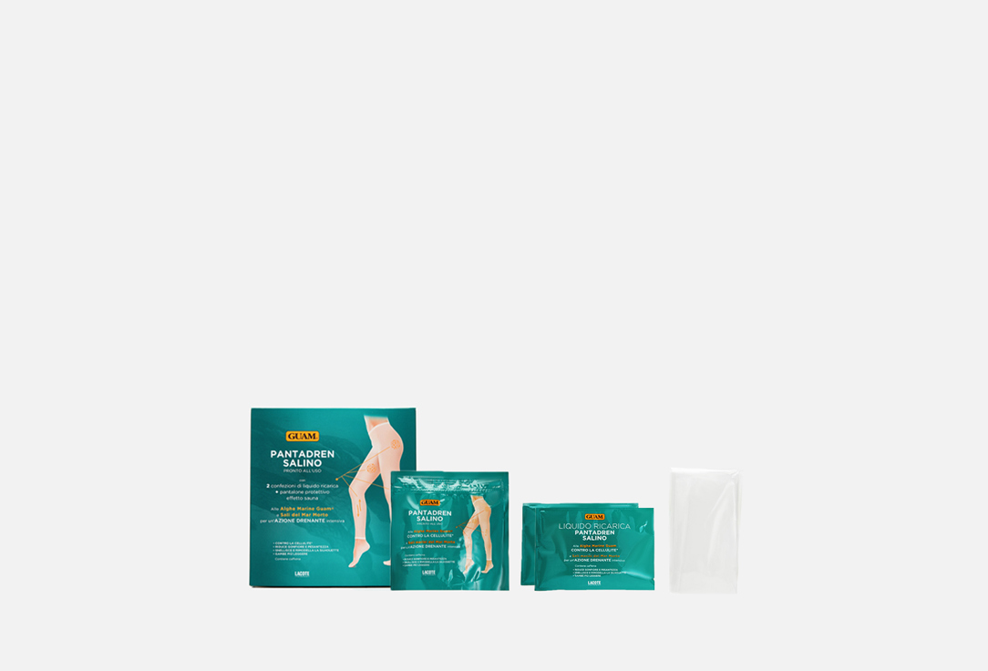 Guam Intensive anti-cellulite draining treatment Set Pantadren saline