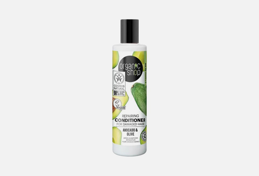 Organic Shop Repairing Conditioner For Damaged Hair Avocado & Olive 