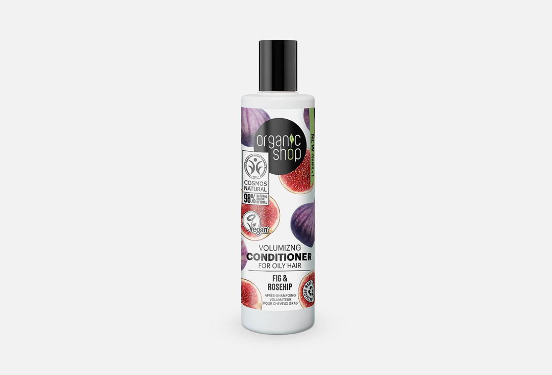 Organic Shop Volumizing Conditioner For Oily Hair Fig & Rosehip